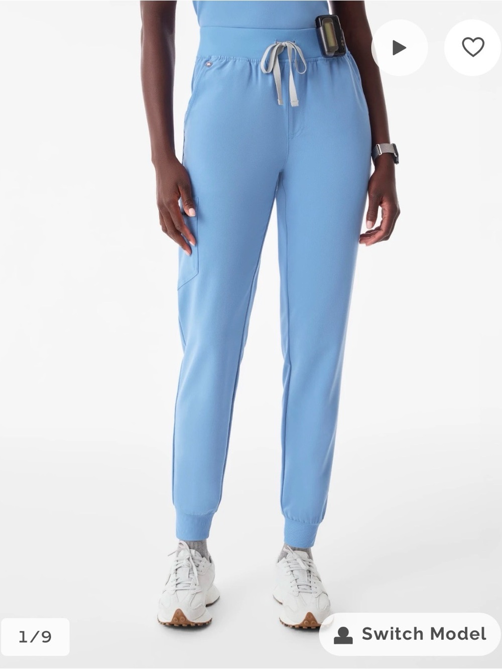 Figs Women's Zamora High-Rise Jogger Scrub Pants